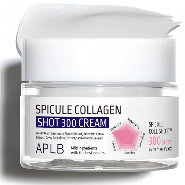 APLB Лифтинг-крем для лица со спикулами и коллагеном Spicule Collagen Shot 300 Cream (55 мл)