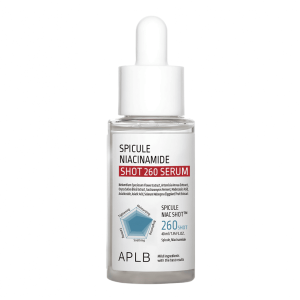 APLB Обновляющая сыворотка для лица со спикулами и ниацинамидом Spicule Niacinamide Shot 260 Serum (40 мл)