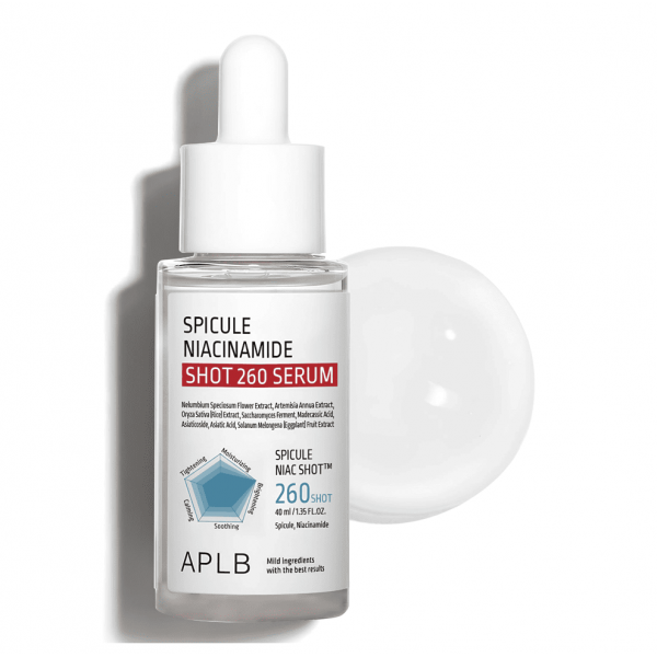 APLB Обновляющая сыворотка для лица со спикулами и ниацинамидом Spicule Niacinamide Shot 260 Serum (40 мл)