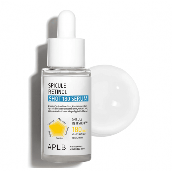 APLB Обновляющая сыворотка для лица со спикулами и ретинолом Spicule Retinol Shot 180 Serum (40 мл)
