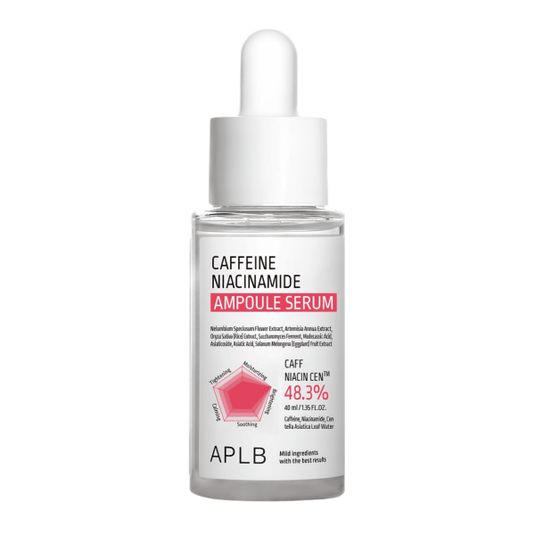 APLB Тонизирующая ампульная сыворотка для лица с кофеином и ниацинамидом Caffeine Niacinamide Ampoule Serum (40 мл)