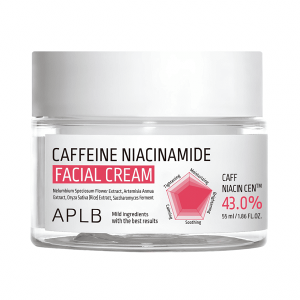 APLB Тонизирующий крем для лица с кофеином и ниацинамидом Caffeine Niacinamide Facial Cream (55 мл)