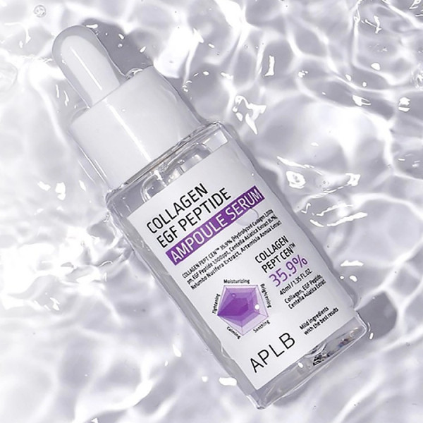 APLB Восстанавливающая сыворотка для лица с коллагеном и пептидами Collagen EGF Peptide Ampoule Serum (40 мл)