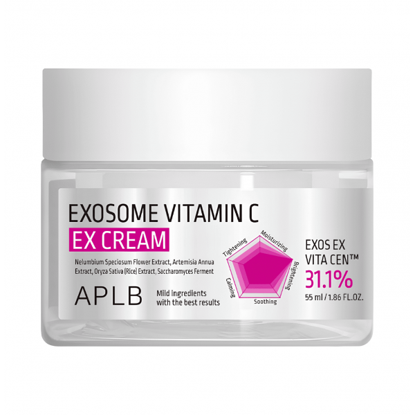 APLB Антиоксидантный крем для лица с экзосомами и витамином С Exosome Vitamin C EX Сream (55 мл)