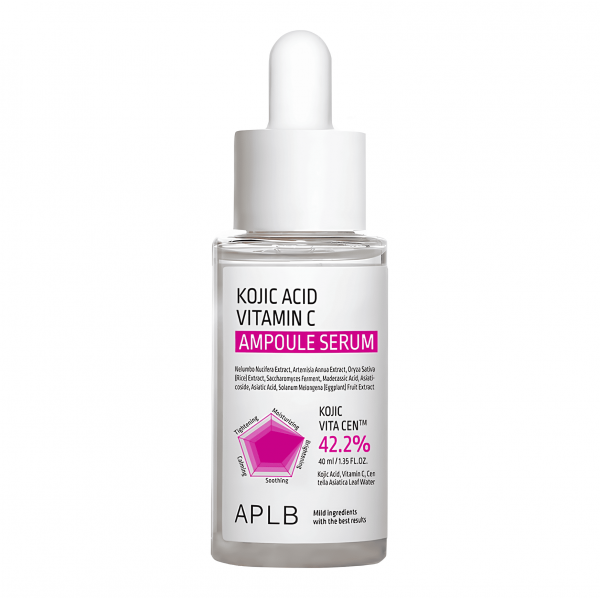 APLB Осветляющая сыворотка для лица с койевой кислотой и витамином С Kojic Acid Vitamin C Ampoule Serum (40 мл)