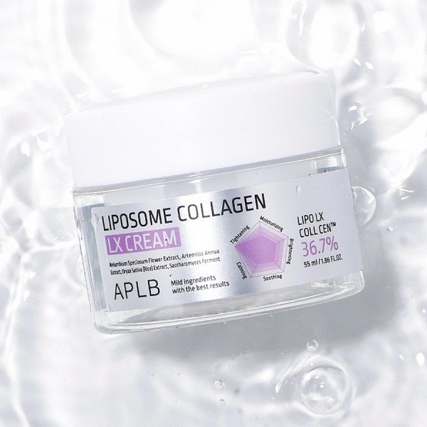 APLB Крем для упругости лица с липосомами и коллагеном Liposome Collagen LX Сream (55 мл)
