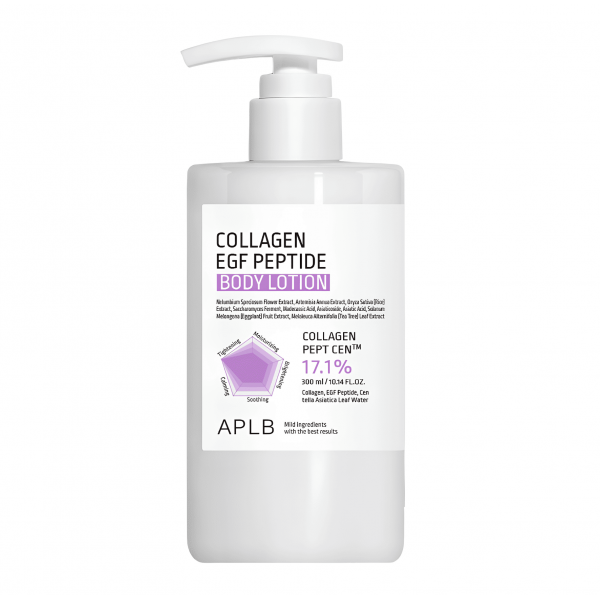 APLB Укрепляющий лосьон для тела c коллагеном и пептидами Collagen EGF Peptide Body Lotion (300 мл)