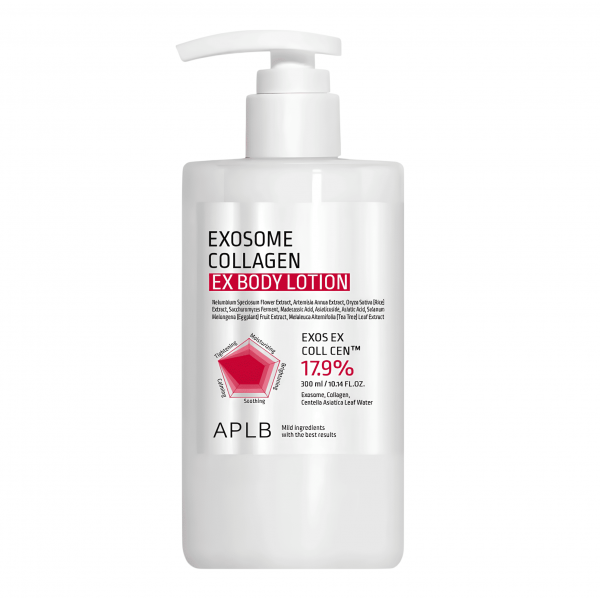 APLB Восстанавливающий лосьон для тела с экзосомами и коллагеном Exosome Collagen EX Body Lotion (300 мл)