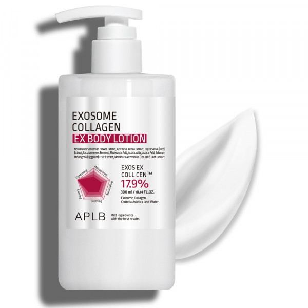 APLB Восстанавливающий лосьон для тела с экзосомами и коллагеном Exosome Collagen EX Body Lotion (300 мл)