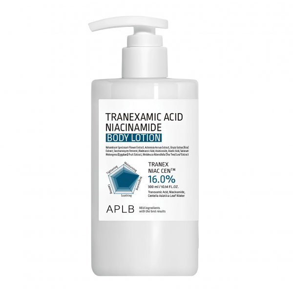 APLB Осветляющий лосьон для тела с транексамовой кислотой и ниацинамидом Tranexamic Acid Niacinamide Body Lotion (300 мл)