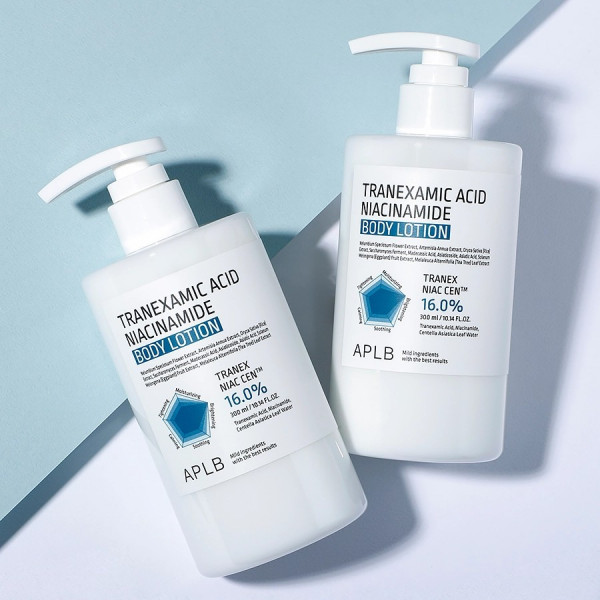 APLB Осветляющий лосьон для тела с транексамовой кислотой и ниацинамидом Tranexamic Acid Niacinamide Body Lotion (300 мл)