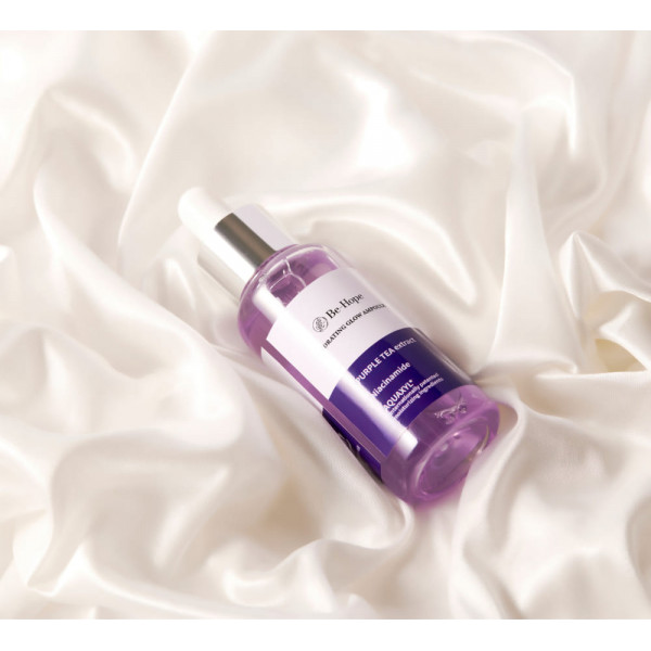 Be-Hope Увлажняющая сыворотка для лица с экстрактом пурпурного чая Luxury Vegan Hydrating Glow Ampoule (50 мл)