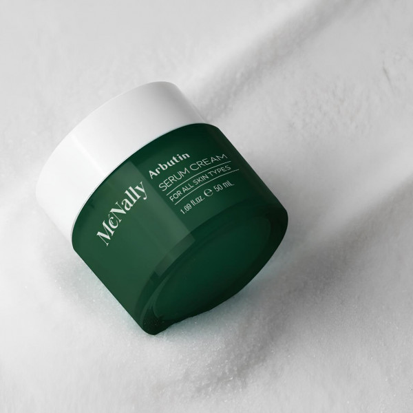 McNally Осветляющий крем для лица с арбутином Arbutin Serum Cream (50 мл)