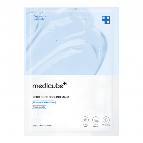Medicube Охлаждающая тканевая маска для сужения пор Zero Pore Cooling Mask (27 г)