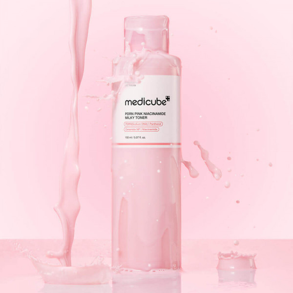 Medicube Молочный тонер для лица с PDRN и ниацинамидом PDRN Pink Niacinamide Milky Toner (150 мл)