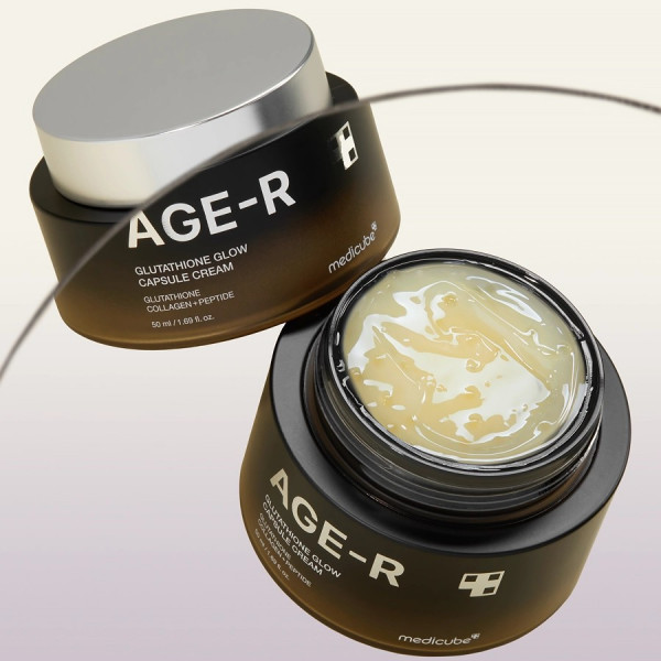 Medicube Осветляющий капсульный крем для лица с глутатионом и пептидами Age-R Glutathione Glow Capsule Cream (50 мл)