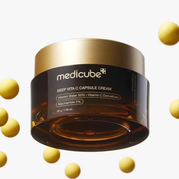 Medicube Осветляющий капсульный крем для лица с витамином С Deep Vita C Capsule Cream (55 г)