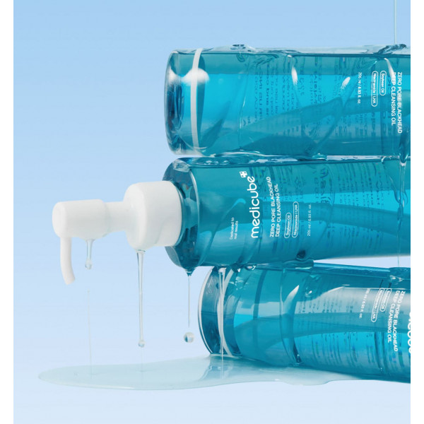 Medicube Гидрофильное масло для очищения пор Zero Pore Blackhead Deep Cleansing Oil (205 мл)