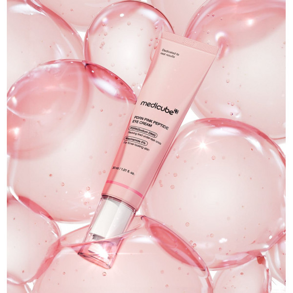 Medicube Пептидный крем для кожи вокруг глаз с PDRN и ниацинамидом PDRN Pink Peptide Eye Cream (30 мл)