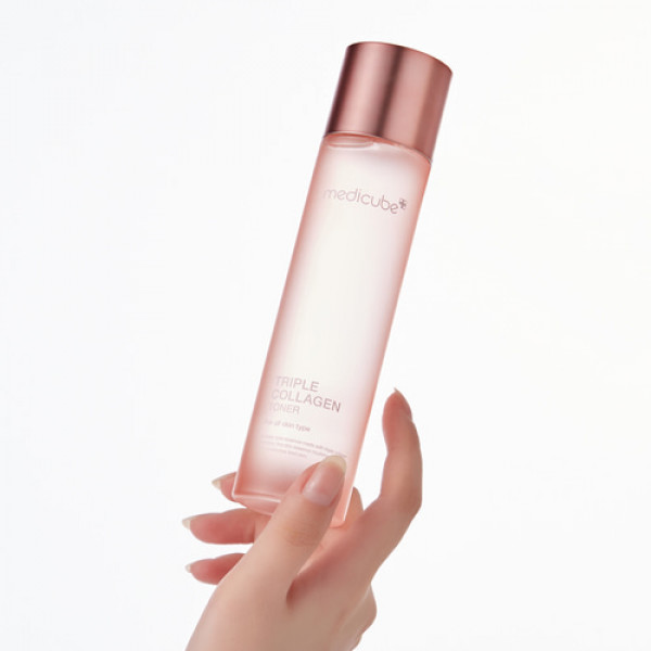 Medicube Увлажняющий тонер для упругости кожи с коллагеновым комплексом Triple Collagen Toner (140 мл)