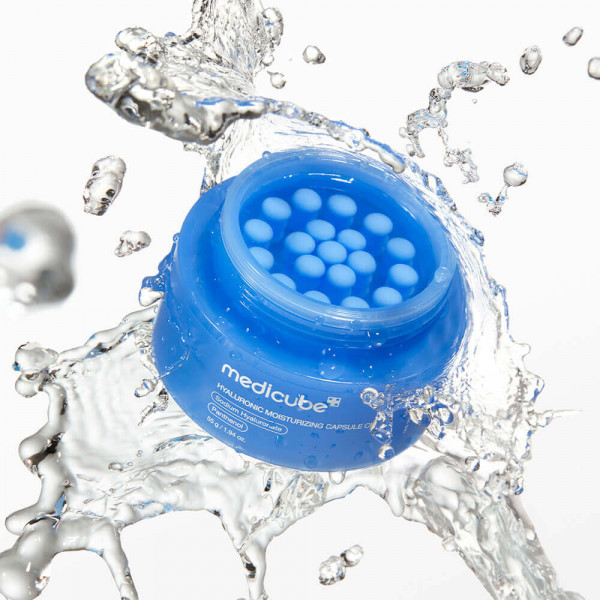Medicube Увлажняющий капсульный крем для лица с гиалуроновой кислотой и пантенолом Hyaluronic Moisturizing Capsule Cream (55 г)