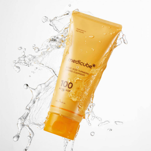 Medicube Тонизирующая пенка для умывания c койевой кислотой и куркумой Kojic Acid Turmeric Toning Cleanser (120 г)