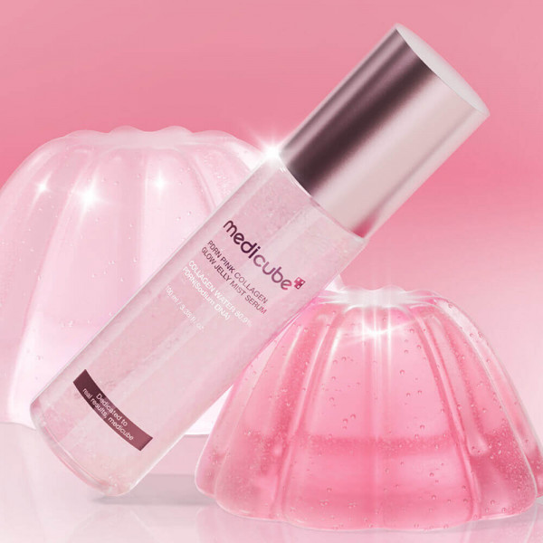 Medicube Желейная сыворотка-мист для сияния лица с PDRN и коллагеном PDRN Pink Collagen Glow Jelly Mist Serum (100 мл)