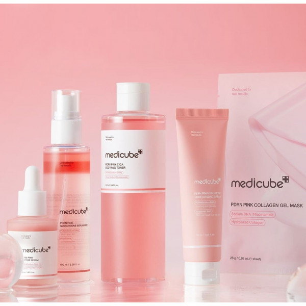 Medicube Пептидный серум-мист для сияния кожи с глутатионом и PDRN Pink Glutathione Serum Mist (100 мл)