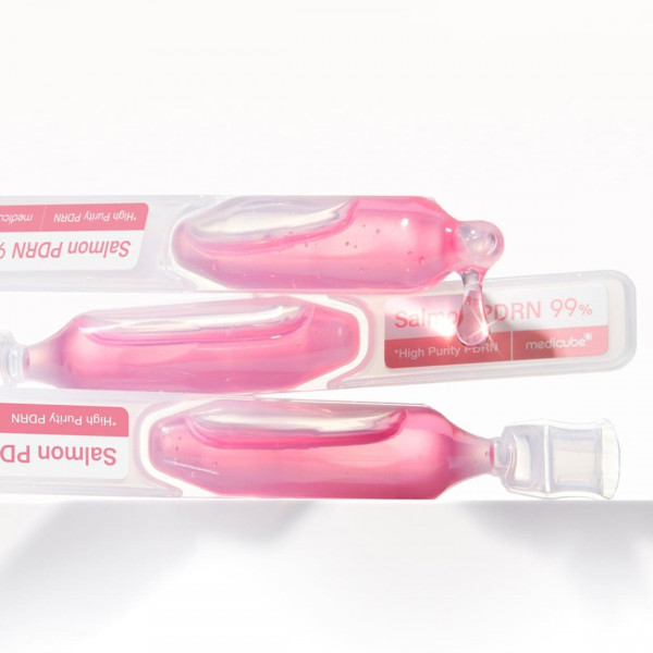 Medicube Однодневная пептидная сыворотка для упругости лица с коллагеном и PDRN PDRN Pink One Day Serum (10 шт * 1,5 мл)