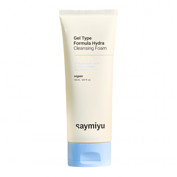 SAYMIYU Увлажняющая пенка для умывания с гиалуроновой кислотой Gel Type Formula Hydra Cleansing Foam (150 мл)