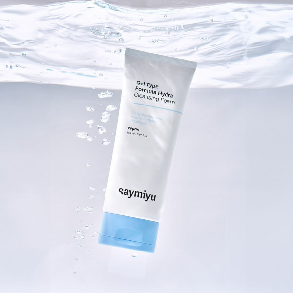 SAYMIYU Увлажняющая пенка для умывания с гиалуроновой кислотой Gel Type Formula Hydra Cleansing Foam (150 мл)