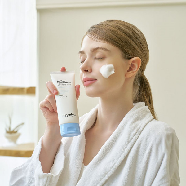 SAYMIYU Увлажняющая пенка для умывания с гиалуроновой кислотой Gel Type Formula Hydra Cleansing Foam (150 мл)