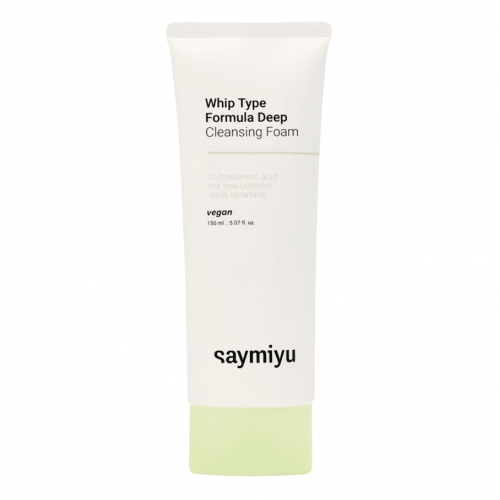 SAYMIYU Глубокоочищающая пенка для умывания с гиалуроновой кислотой Whip Type Formula Deep Cleansing Foam (150 мл)