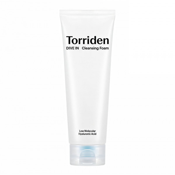Torriden Гипоаллергенная пенка для умывания с гиалуроновой кислотой DIVE IN Low Molecular Hyaluronic Acid Cleansing Foam (150 мл)