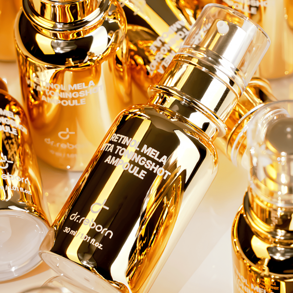 Dr.Reborn Витаминная сыворотка для лица с ретинолом и микроиглами Retinol Mela Vita Tonningshot Ampoule (30 мл)