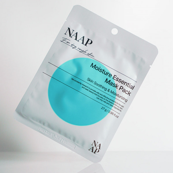 NAAP Увлажняющая тканевая маска для лица с гиалуроновой кислотой Moisture Essential Mask Pack Skin Soothing & Moisturizing (27 г)