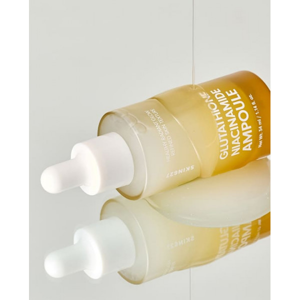 SKIN627 Осветляющая сыворотка для лица с глутатионом и ниацинамидом Gluthation Niacinamide Ampoule (34 мл)