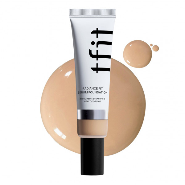 TFIT Увлажняющий тональный флюид для лица "Холодный персиковый" Radiance Fit Serum Foundation C02 Peach (30 г)
