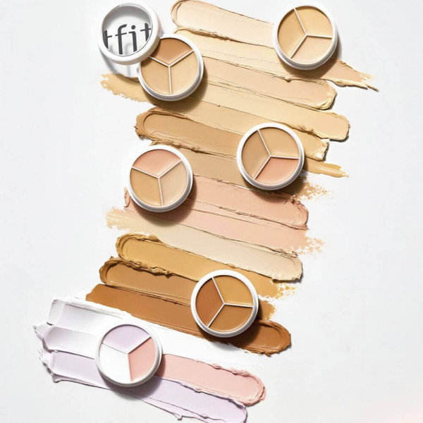 TFIT Палетка кремовых консилеров для лица "Нейтральный" Cover Up Pro Concealer 01. Neutral (15 г)
