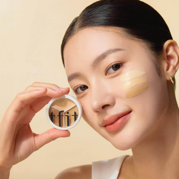 TFIT Палетка кремовых консилеров для лица "Нейтральный" Cover Up Pro Concealer 01. Neutral (15 г)