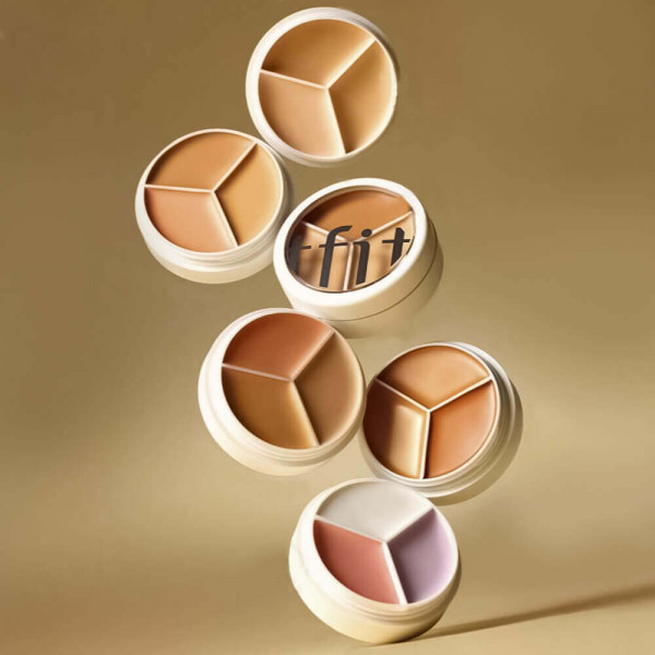 TFIT Палетка кремовых консилеров для лица "Нейтральный" Cover Up Pro Concealer 01. Neutral (15 г)