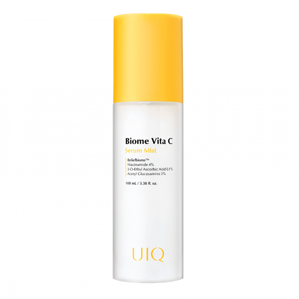 UIQ Осветляющая сыворотка-мист для сияния лица с витамином С Biome Vita C Serum Mist (100 мл)