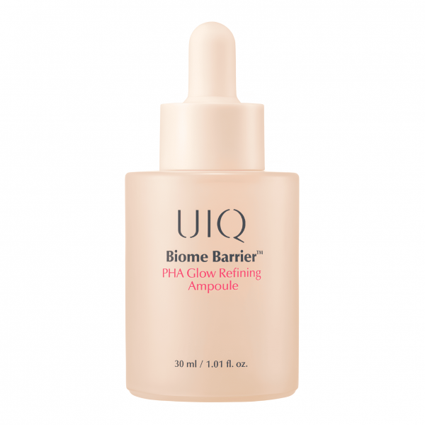 UIQ Отшелушивающая сыворотка для сияния лица с PHA-кислотой Biome Barrier PHA Glow Refining Ampoule (30 мл)