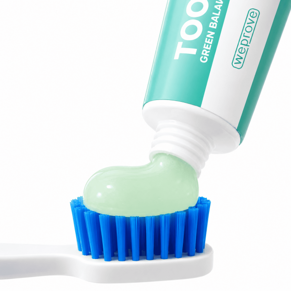 Weprove Гелевая зубная паста для защиты от образования зубного камня Green Balance Mint Toothpaste (100 г)