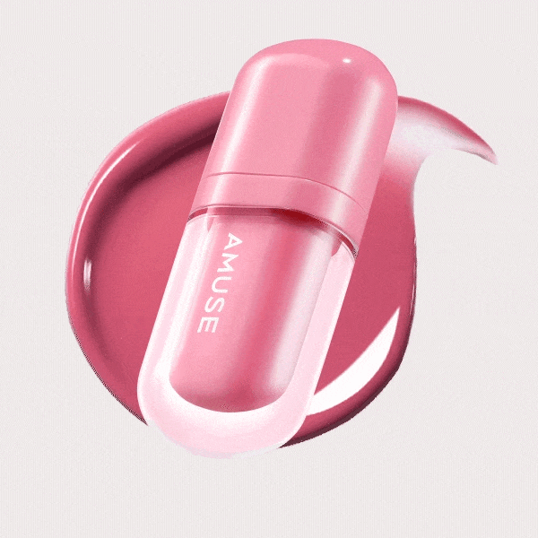 AMUSE Глянцевый тинт-плампер для губ "Нежный виноград" Bebe Tint 08 Grape Bebe (3,8 г)