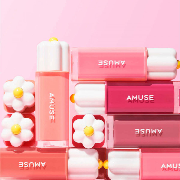 AMUSE Увлажняющий глянцевый тинт для губ "Лиловый виноград" Dew Tint 09 Mauve Grape (4 г)