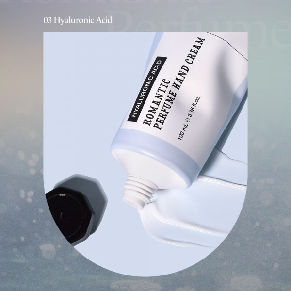 PRETTYSKIN Парфюмированный крем для рук с гиалуроновой кислотой Hand Cream Romantic Perfume Hyaluronic Acid (100 мл)