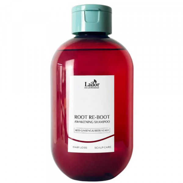 Lador Шампунь для роста волос с женьшенем и пивными дрожжами Root Re-Boot Awakening Shampoo Red Ginseng & Beer Yeast (300 мл)
