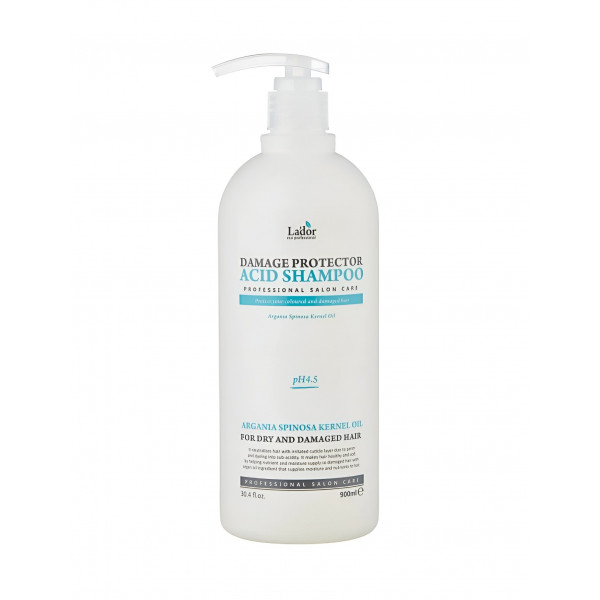 Lador Шампунь для поврежденных волос с аргановым маслом Damage Protector Acid Shampoo (900 мл)