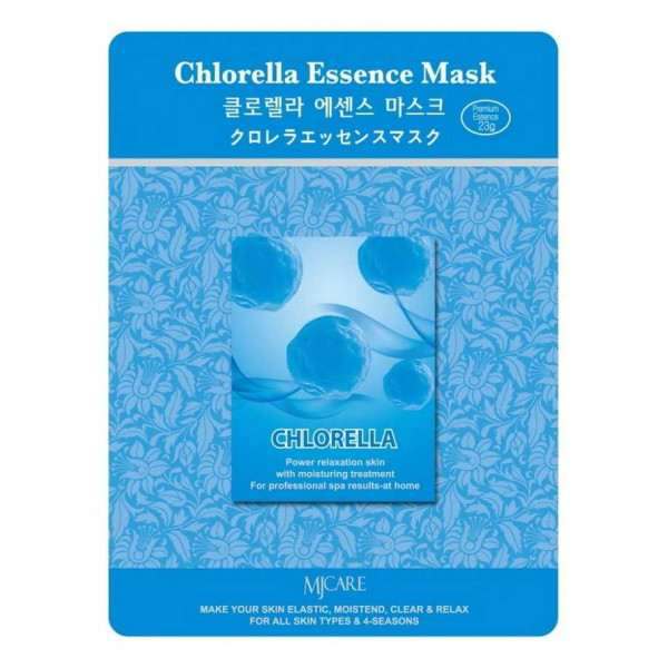 MIJIN Тканевая маска для лица с экстрактом хлореллы Chlorella Essence Mask (23 г)
